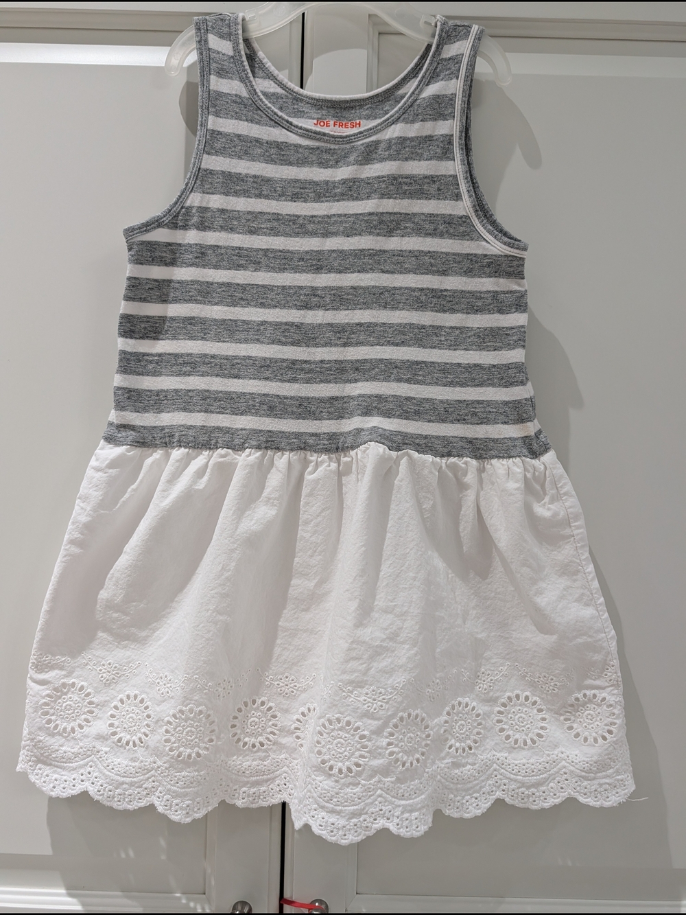 4/$20 Cotton Joe Fresh Striped Toddler Dress – Size 5
